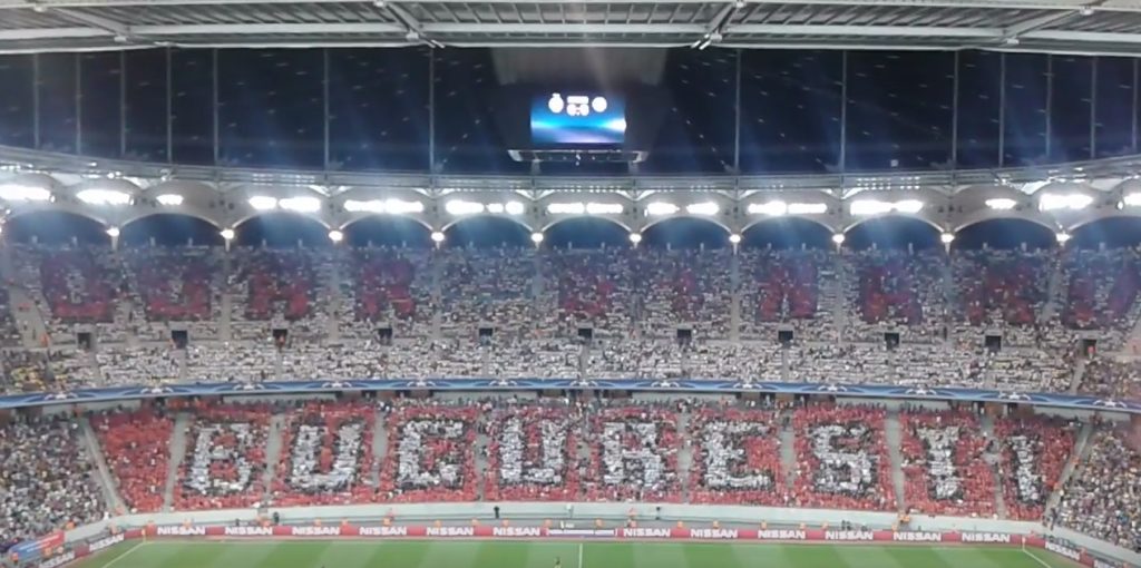 Dinamo Bucharest fans sabotage Steaua Bucharest choreography – Dirty Tackle